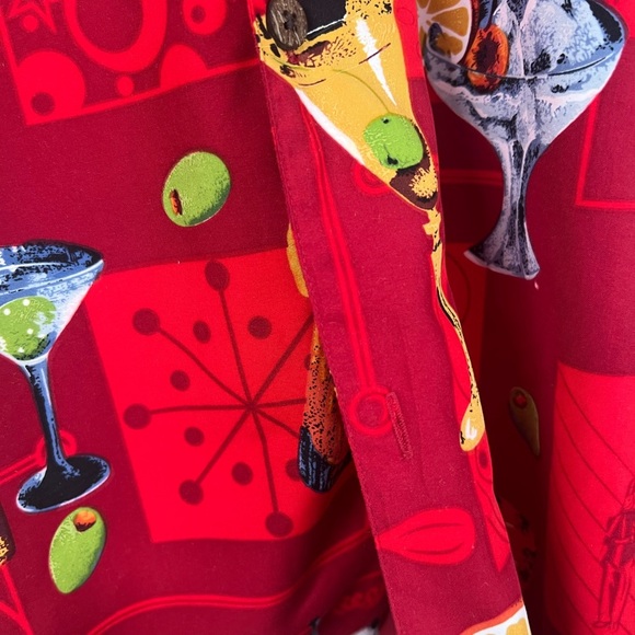 Vintage Bill Blass Paradise Found Martinis Beer Champagne Lounge Vacation Medium - Picture 5 of 9